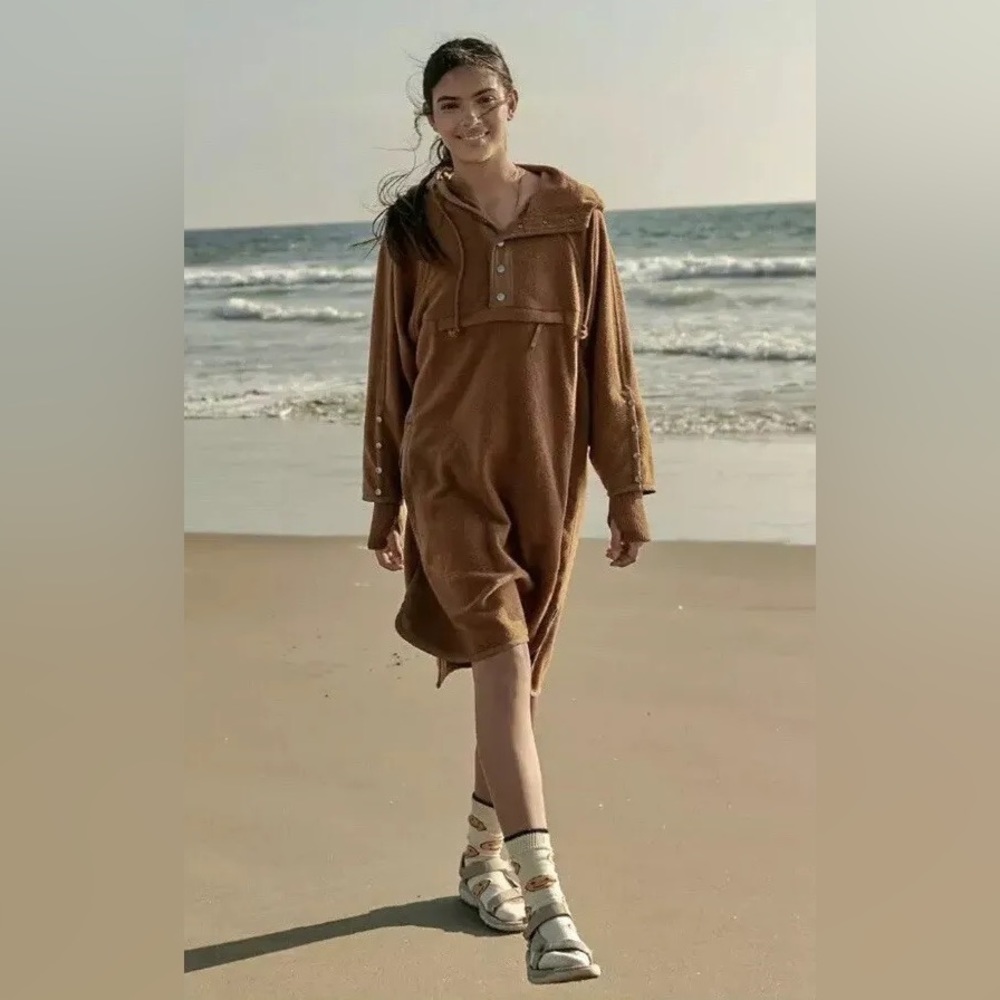 Free People Movement Field Seeker Pullover Tunic-Size XS